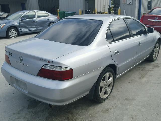 19UUA56912A023318 - 2002 ACURA 3.2TL TYPE GRAY photo 4