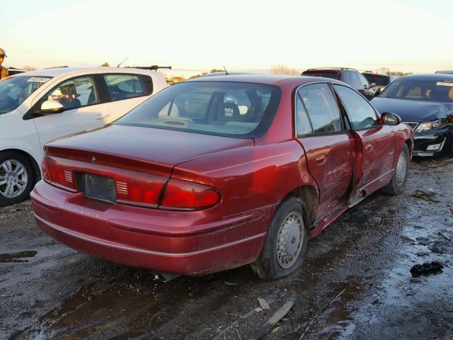 2G4WB52K8W1428875 - 1998 BUICK REGAL მუქწითელი ფოტო 4