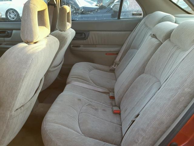 2G4WB52K8W1428875 - 1998 BUICK REGAL მუქწითელი ფოტო 6