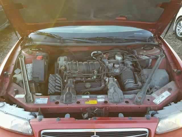 2G4WB52K8W1428875 - 1998 BUICK REGAL MAROON photo 7