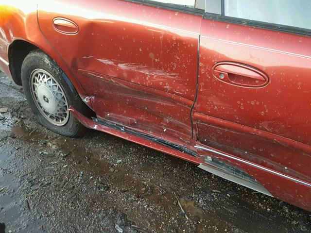 2G4WB52K8W1428875 - 1998 BUICK REGAL MAROON photo 9