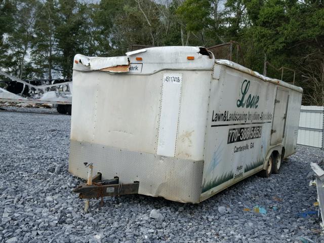 4XSGB2420XG014307 - 1999 CABIN TRAILER TRAILER WHITE photo 2