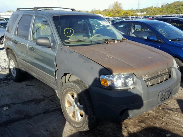 1FMCU03156KA75713 - 2006 FORD ESCAPE XLT GREEN photo 1