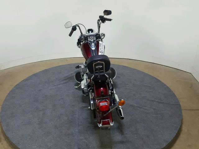 1HD1BWV17EB044168 - 2014 HARLEY-DAVIDSON FLSTC HERI BURGUNDY photo 9