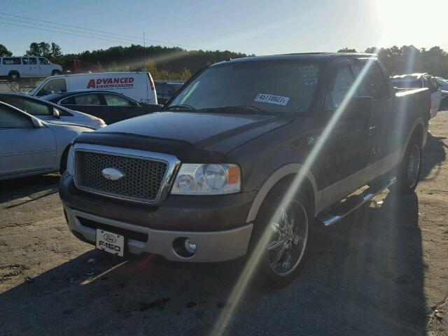 1FTPW12V28FA83080 - 2008 FORD F150 BROWN photo 2