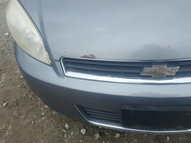 2G1WC581469132360 - 2006 CHEVROLET IMPALA LT GRAY photo 9