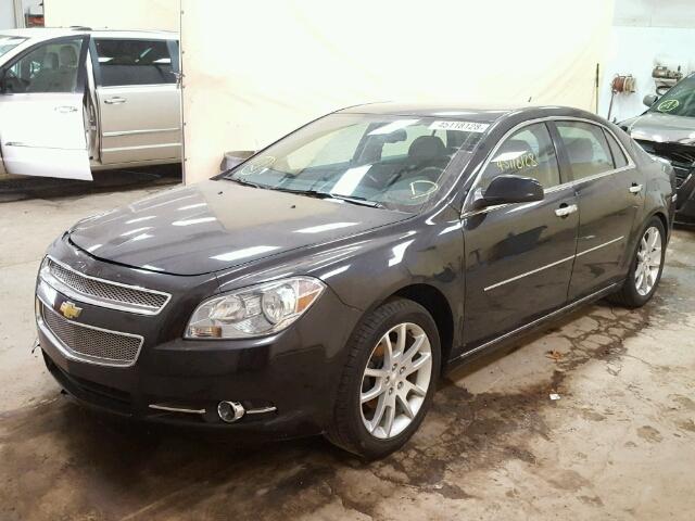 1G1ZE5E78AF303059 - 2010 CHEVROLET MALIBU LTZ 黑色 照片 2