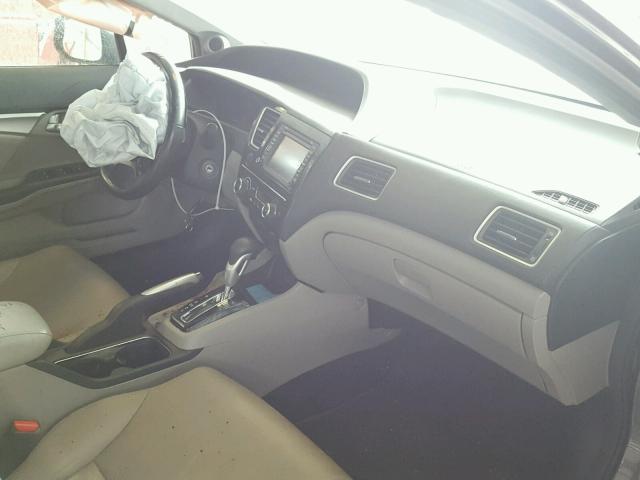 19XFB2F94DE033232 - 2013 HONDA CIVIC EXL GRAY photo 5