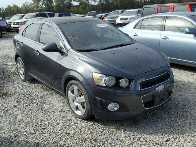 1G1JE5SHXC4165789 - 2012 CHEVROLET SONIC GRAY photo 1