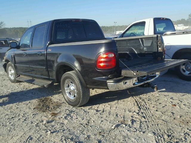 1FTRW07L71KD86542 - 2001 FORD F150 SUPER BLACK photo 3