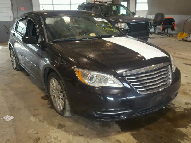 1C3CCBAB7CN210039 - 2012 CHRYSLER 200 LX BLACK photo 1