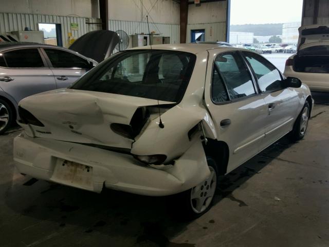 1G1JC524327155301 - 2002 CHEVROLET CAVALIER B WHITE photo 4