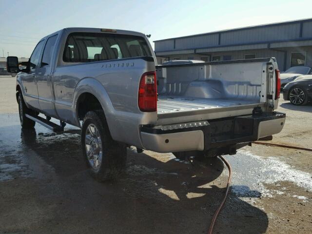 1FT7W2BTXCEA01227 - 2012 FORD F250 SILVER photo 3