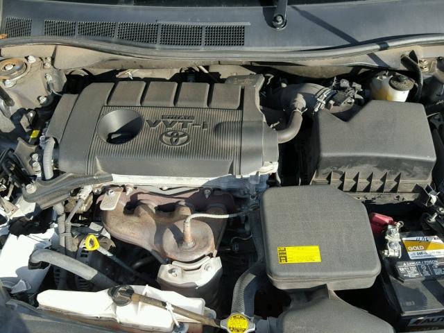 4T1BF1FK5CU535209 - 2012 TOYOTA CAMRY BASE ნაცრისფერი ფოტო 7