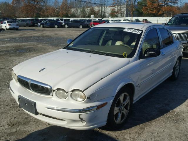 SAJEA51C62WC83369 - 2002 JAGUAR X-TYPE 3.0 WHITE photo 2