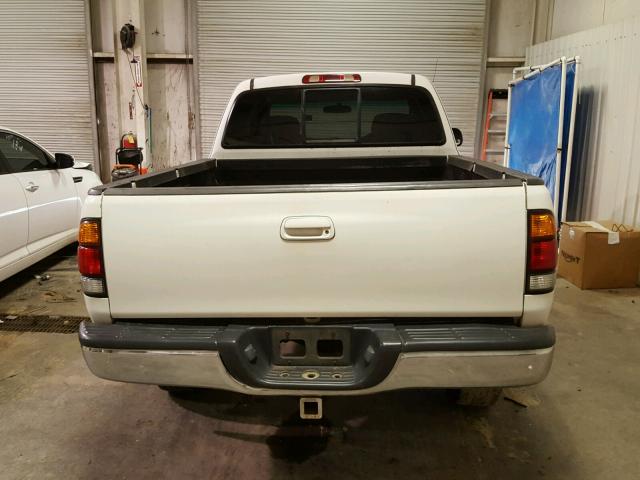 5TBRT38142S275716 - 2002 TOYOTA TUNDRA WHITE photo 6