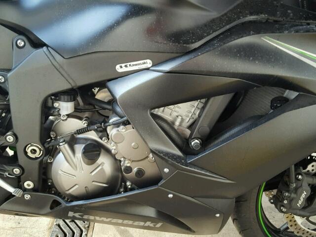 JKBZXJE10GA021449 - 2016 KAWASAKI ZX636 E BLACK photo 7