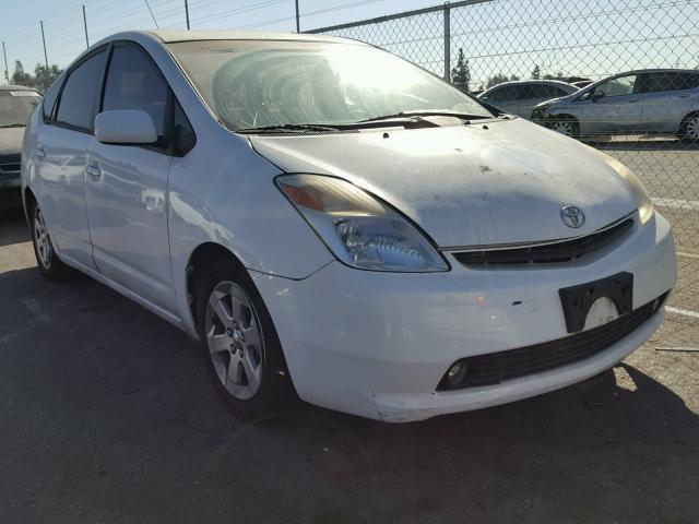 JTDKB20U340007242 - 2004 TOYOTA PRIUS WHITE photo 1