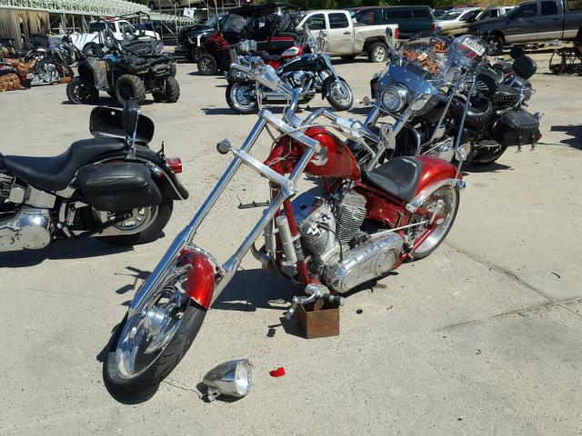 5J11NBJ185W000129 - 2005 BIG DOG CHOPPER RED photo 2