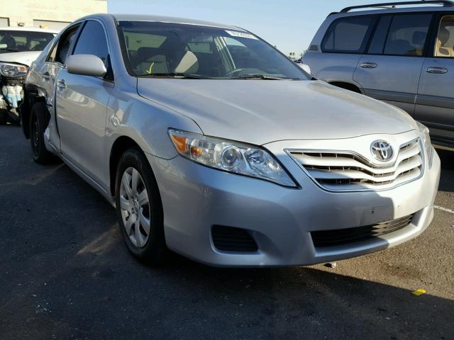 4T4BF3EK7BR163468 - 2011 TOYOTA CAMRY BASE SILVER photo 1