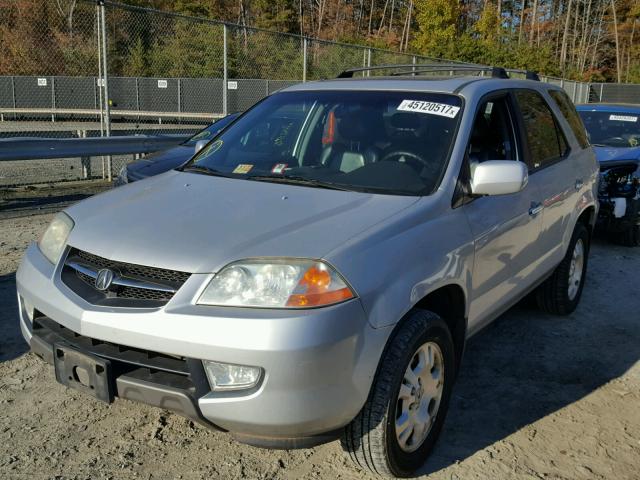 2HNYD18212H504245 - 2002 ACURA MDX GRAY photo 2