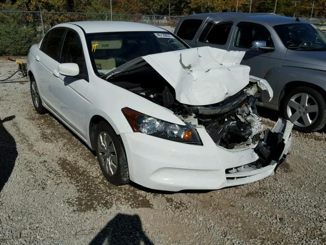 1HGCP2F33BA085923 - 2011 HONDA ACCORD LX WHITE photo 1