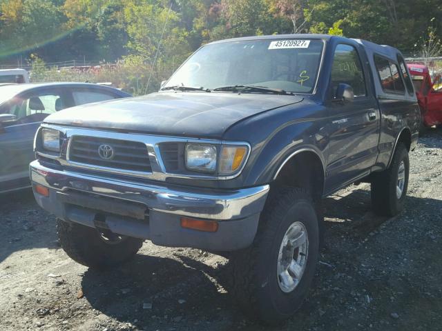 4TAPM62N4TZ156973 - 1996 TOYOTA TACOMA GREEN photo 2