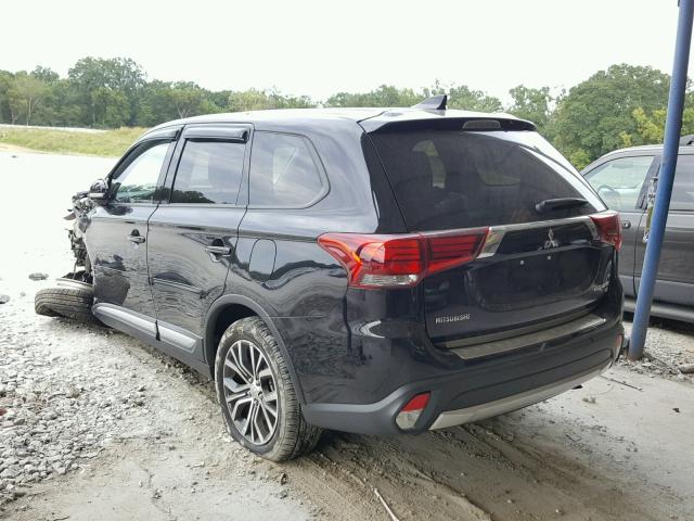 JA4AD3A30HZ063684 - 2017 MITSUBISHI OUTLANDER BLACK photo 3