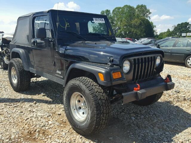 1J4FA44S56P732676 - 2006 JEEP WRANGLER / BLACK photo 1