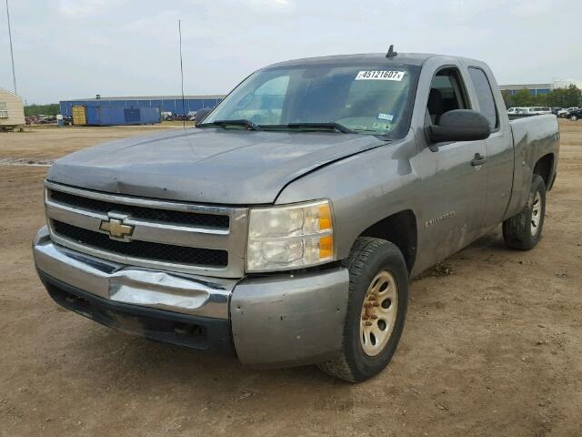 1GCEK19J28Z191302 - 2008 CHEVROLET SILVERADO GRAY photo 2