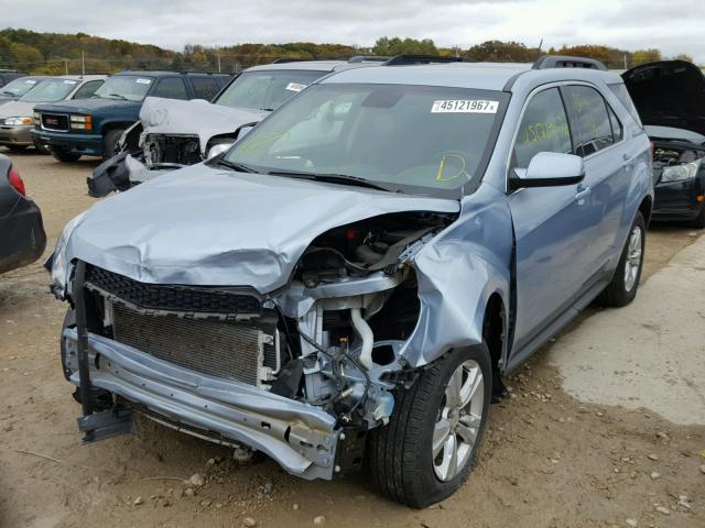 2GNALBEK8F6211939 - 2015 CHEVROLET EQUINOX LT BLUE photo 2