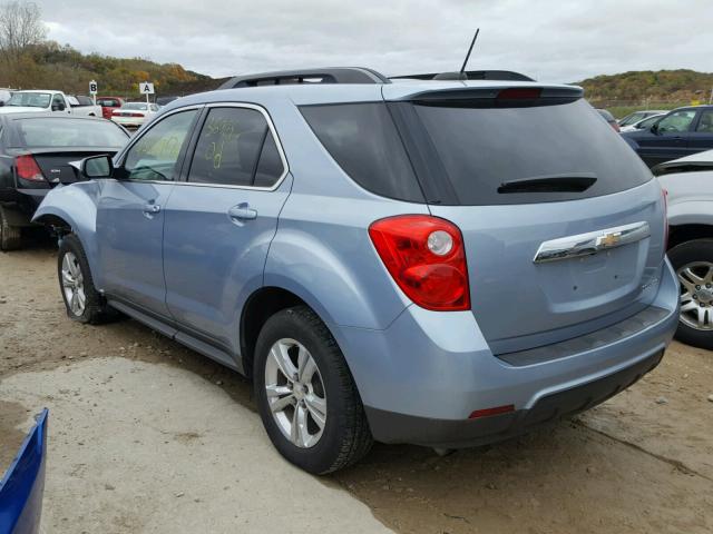 2GNALBEK8F6211939 - 2015 CHEVROLET EQUINOX LT BLUE photo 3