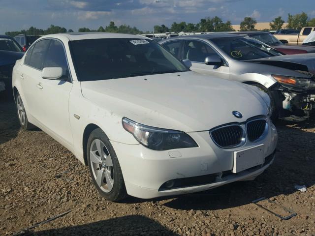 WBANF33546CS38483 - 2006 BMW 525 XI WHITE photo 1