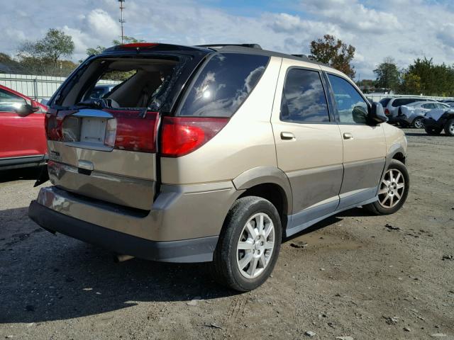 3G5DB03E35S568401 - 2005 BUICK RENDEZVOUS BEIGE photo 4