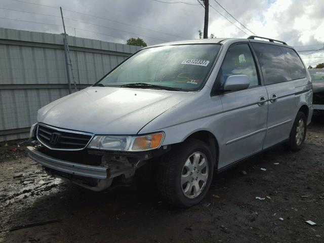 5FNRL18043B117210 - 2003 HONDA ODYSSEY EX SILVER photo 2