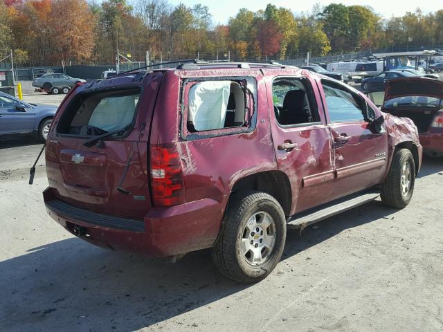 1GNUKBE05AR159116 - 2010 CHEVROLET TAHOE K150 MAROON photo 4