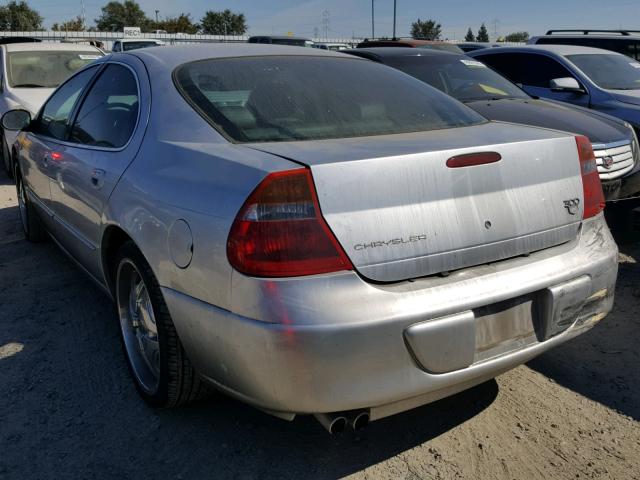 2C3HE66G81H687614 - 2001 CHRYSLER 300M SILVER photo 3