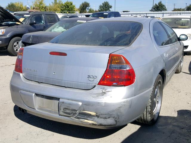 2C3HE66G81H687614 - 2001 CHRYSLER 300M SILVER photo 4