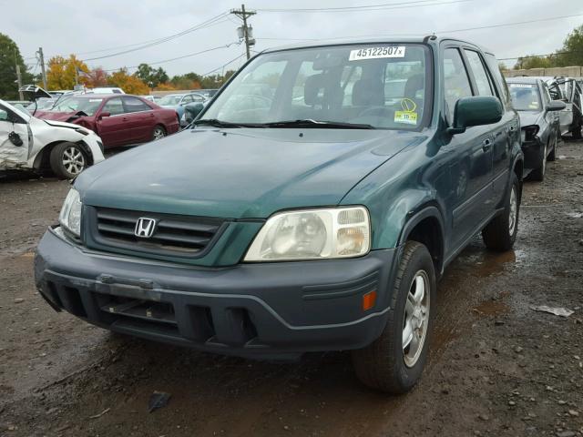 JHLRD1868XC043877 - 1999 HONDA CR-V EX GREEN photo 2