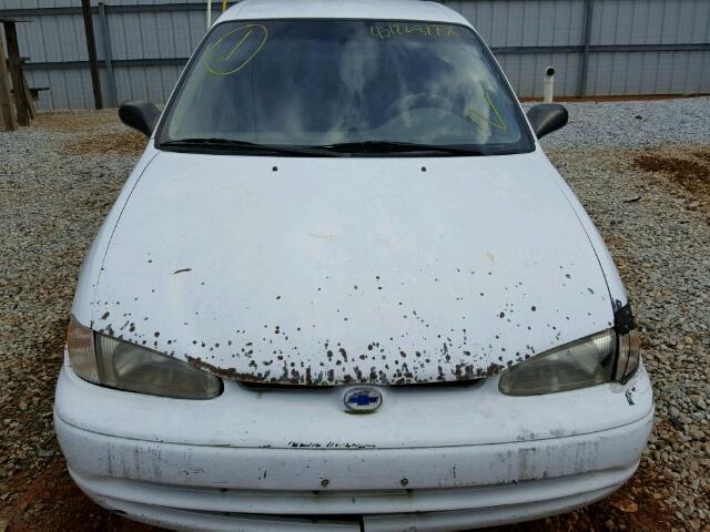 1Y1SK54801Z414761 - 2001 CHEVROLET GEO PRIZM 白色 照片 9