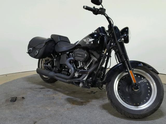 1HD1JT913GC015355 - 2016 HARLEY-DAVIDSON FLSTFBS BLACK photo 2