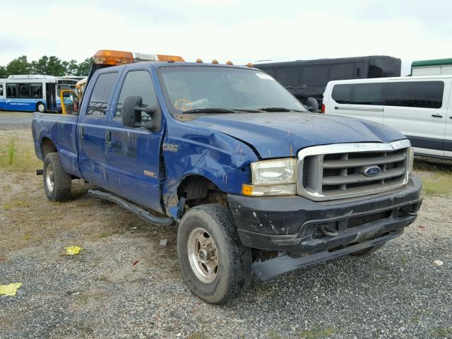 1FTSW31P13ED65279 - 2003 FORD F350 SRW S BLUE photo 1