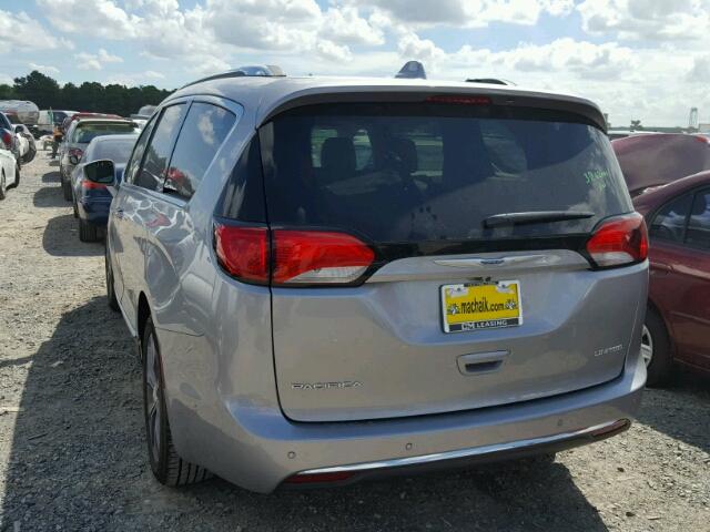 2C4RC1GG5JR340582 - 2018 CHRYSLER PACIFICA L 银色 照片 3