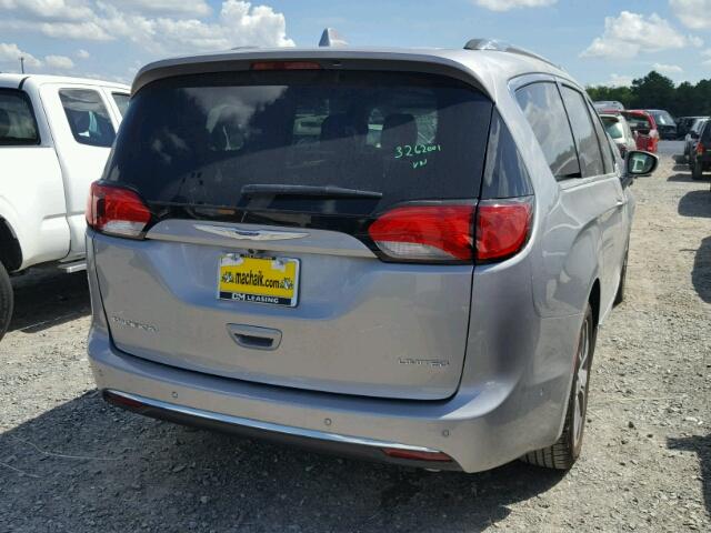 2C4RC1GG5JR340582 - 2018 CHRYSLER PACIFICA L 银色 照片 4