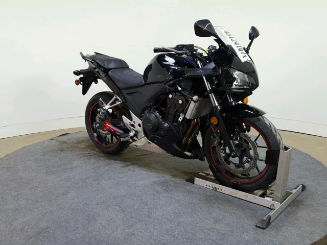 MLHPC4400E5100162 - 2014 HONDA CBR500 RA- BLACK photo 2