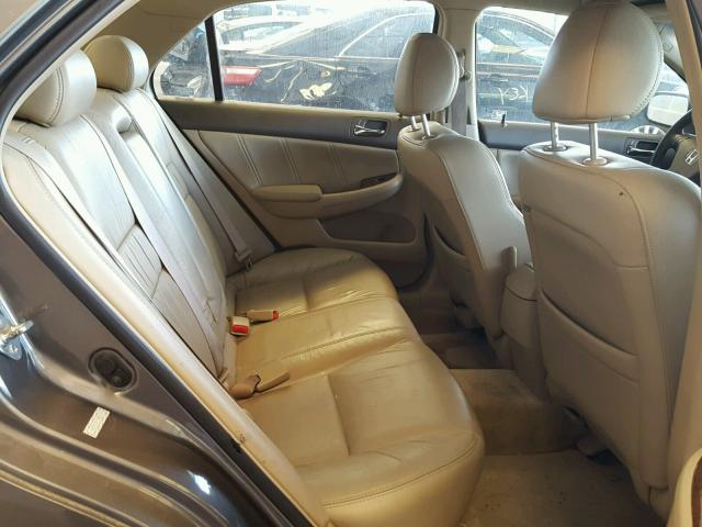 1HGCM55877A005229 - 2007 HONDA ACCORD GRAY photo 6