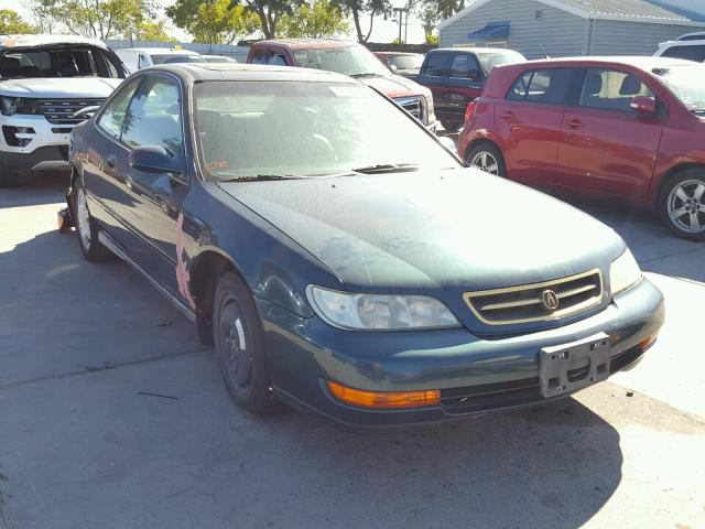 19UYA1254VL001285 - 1997 ACURA 2.2CL GREEN photo 1