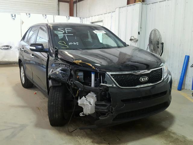 5XYKT3A61FG580172 - 2015 KIA SORENTO LX BLACK photo 1