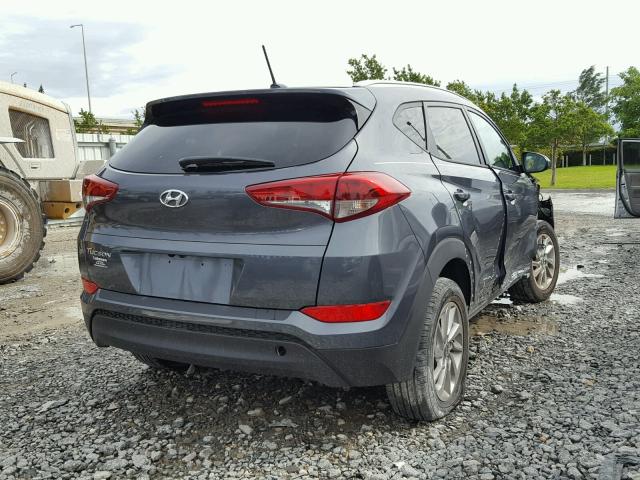 KM8J33A44HU395444 - 2017 HYUNDAI TUCSON LIM GRAY photo 4