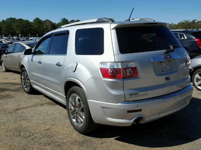 1GKKRTED2CJ184100 - 2012 GMC ACADIA DEN SILVER photo 3